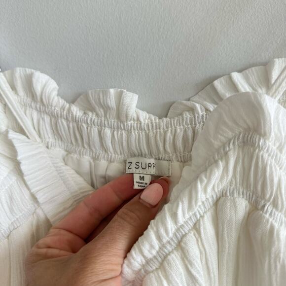 Z Supply Evereve Stacy Tank Top White M NWT - Picture 6 of 11